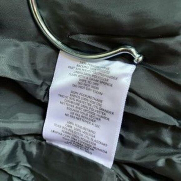 🆕 RD Rhonda Faux Leather Jacket with Knit Sides size L - Picture 7 of 7